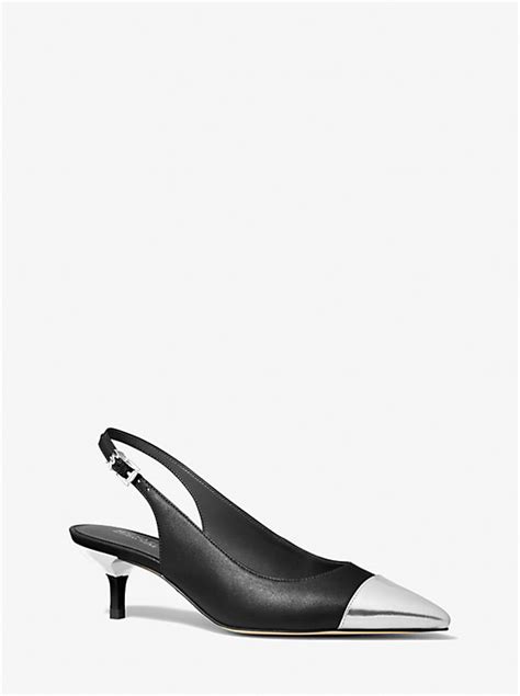 michael kors cap toe flats|Michael Kors kadence slingback.